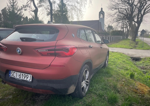 BMW X2 cena 100860 przebieg: 41000, rok produkcji 2019 z Skoczów małe 29